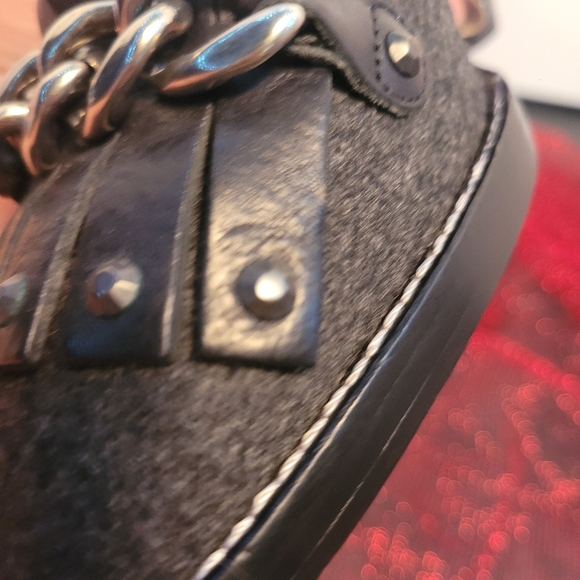 Michael kors fringe chain pumps size 8.5 made in Italy like new - Picture 7 of 11